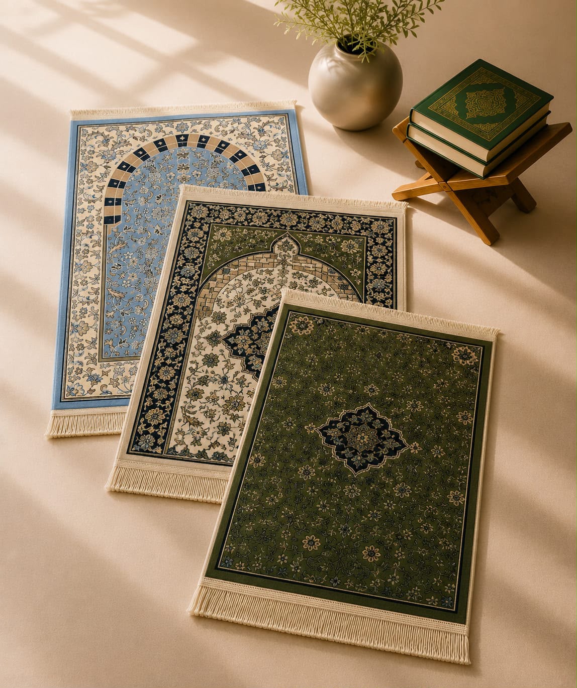 Rawdah Orignal Prayer Rug - 8mm- Made In Madinah