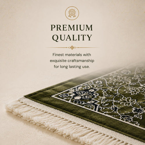 Rawdah Orignal Prayer Rug - Made In Madinah